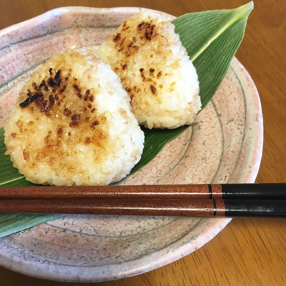 家族に もっと食べた い と言ってもらえる焼きおにぎりです 石川県の農家直販 豊かなお米と加賀丸いもなら岡元農場